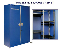 Model 5322 ESD Safe Storage Cabinet: GSA