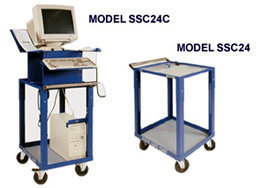 Model SSC24 ESD Safe Mobile Cart: GSA